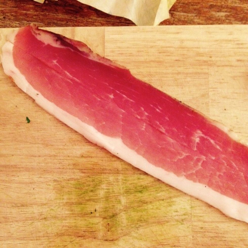 In the meantime take care of the speck slice
