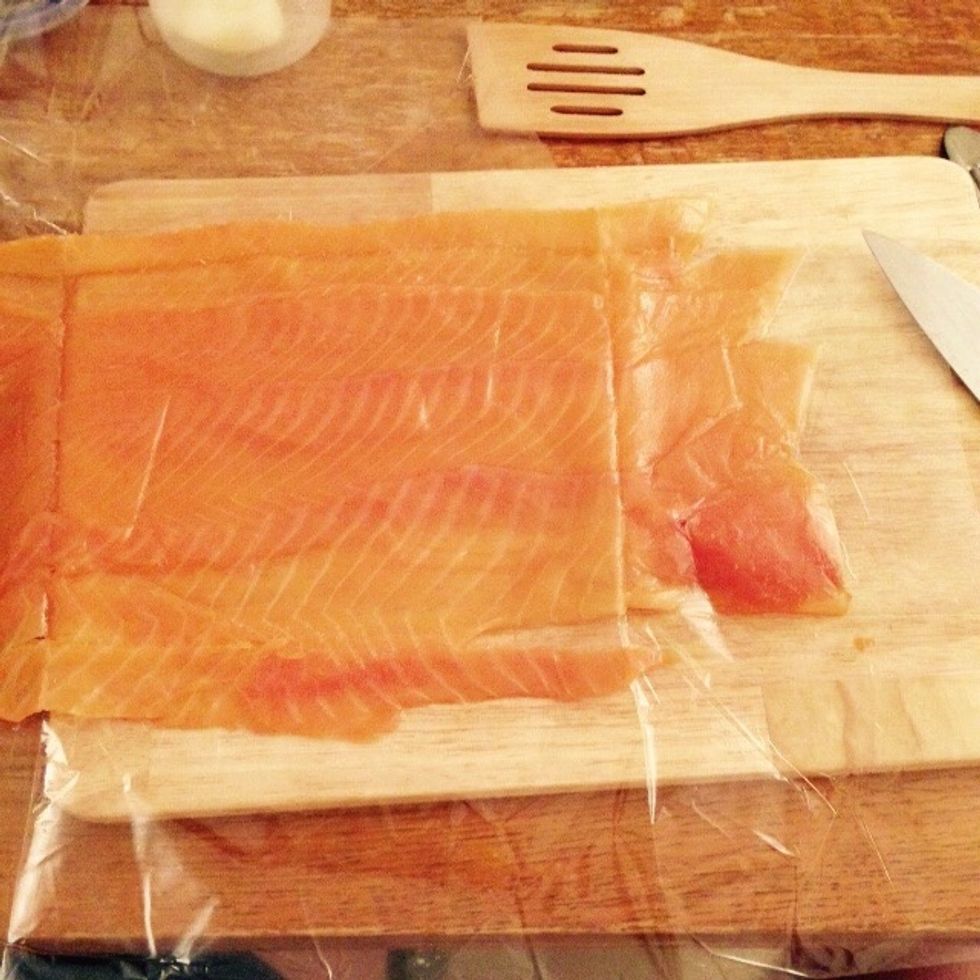 In the meantime take your smoked salmon