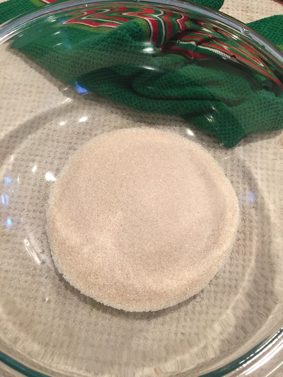 In the mixing bowl add the sugar.