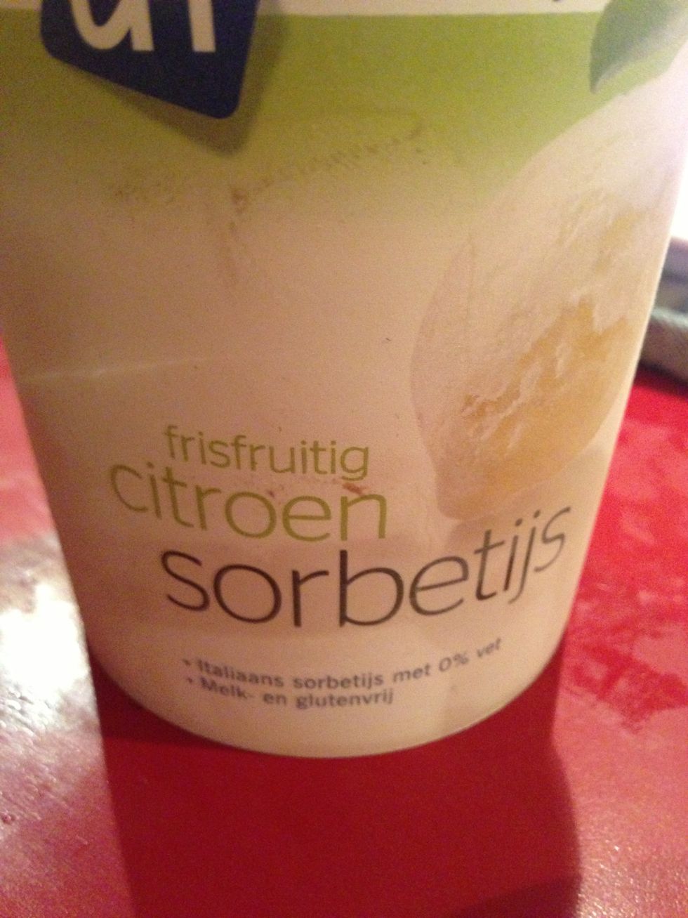 In the neighborhood this is the only sorbet ice you can find, but I'm sure there will be better on the market. Make sure you take the lemon flavor.