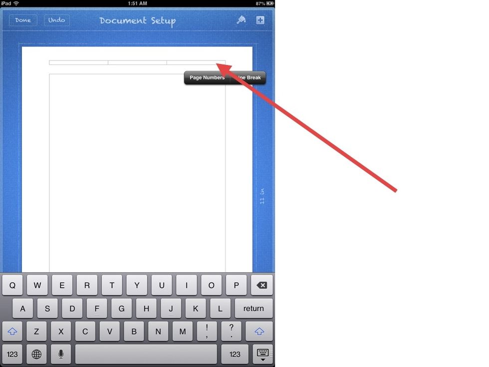 In the RIGHTMOST box tap it and enter "Name_____________"
