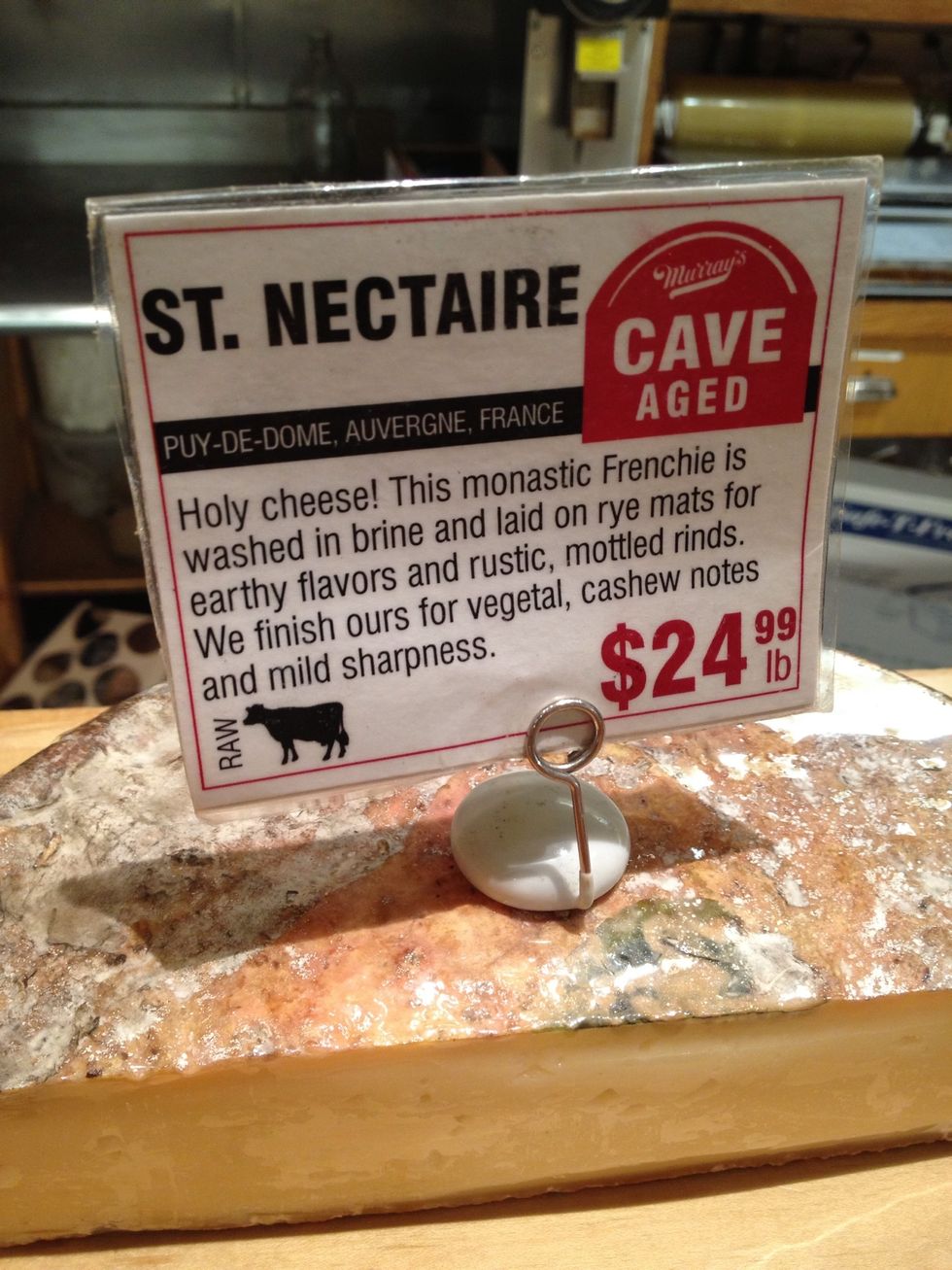 In the traditional recipe they use tomme d'auvergne. Fail to find that just buy other kind of cheese. Ask questions. Use a Melting cheese like raclette, gruyere, fontina or cheddar.