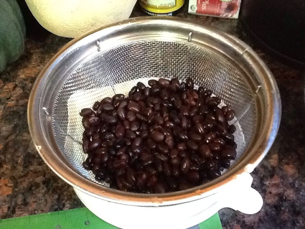 In this version, I added a can of organic black beans, but you could add kidney, cannellini or another bean of your choice. At this point you would also add any other veggies you like.