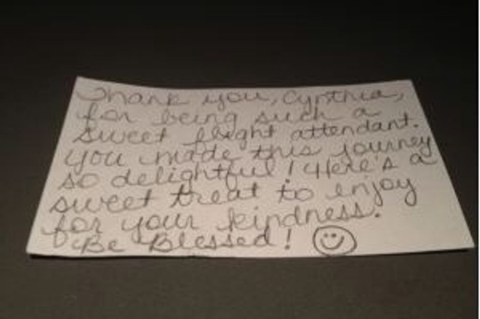 Include a note to say how appreciative you are for the work they do.