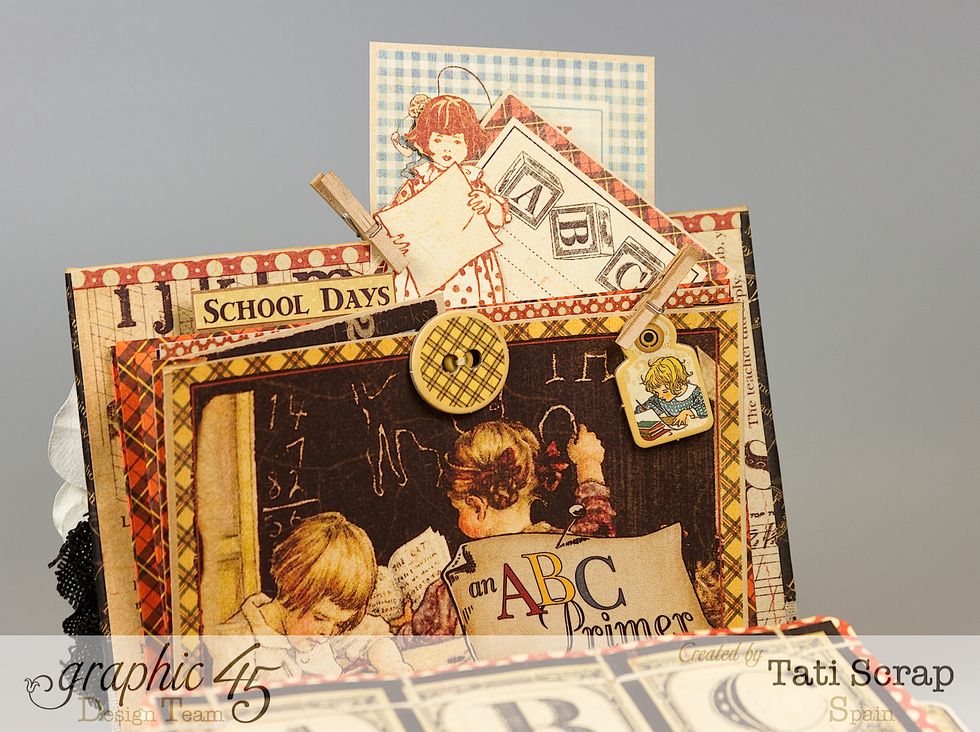 includes some pockets...and you have finished your Homework Station!!