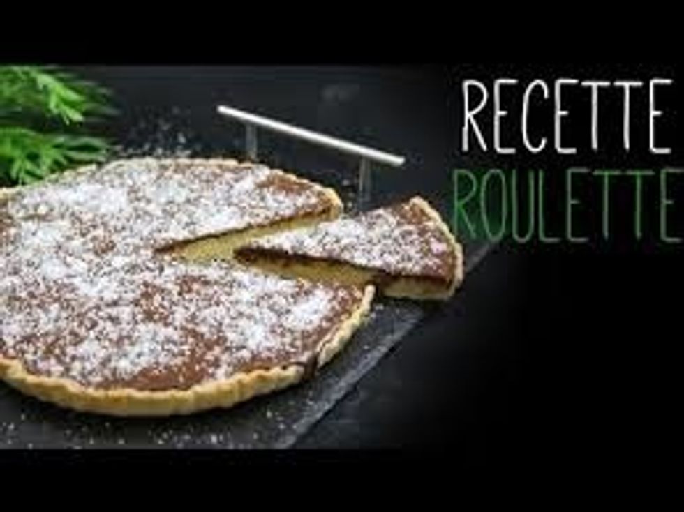 Ingr\u00e9dients : - 1 p\u00e2te sabl\u00e9e ou bris\u00e9e - 150 g de noix de coco en poudre - 150 g de beurre - 150 g de sucre semoule - 3 oeufs - 20 cl de cr\u00e8me fra\u00eeche liquide - 150 g de chocolat noir extra