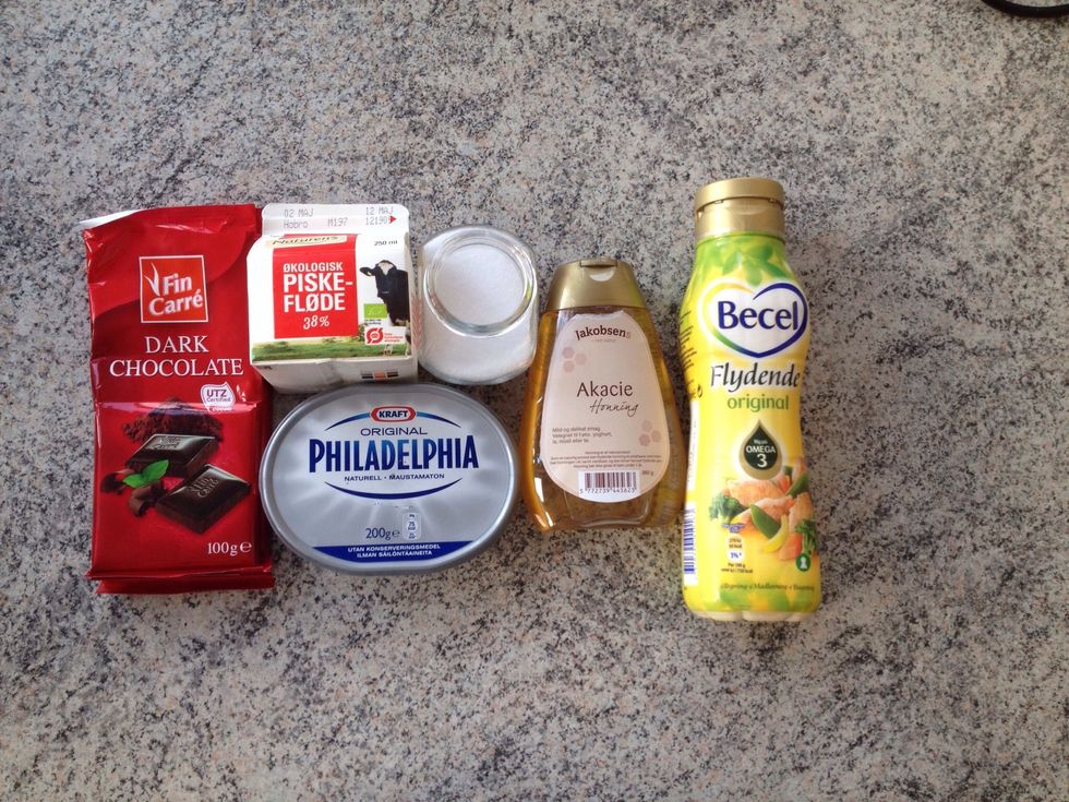 Ingrediens for the glaze