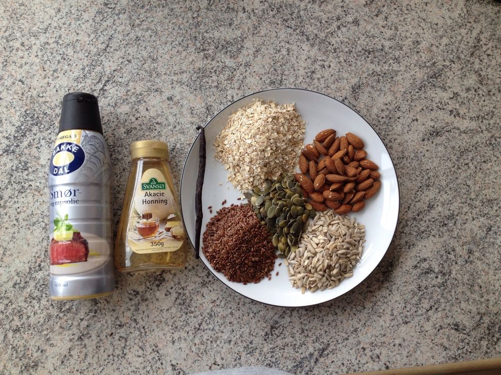 Ingrediens needed (butter is also there - but outside the picture, when it is zoomed in)