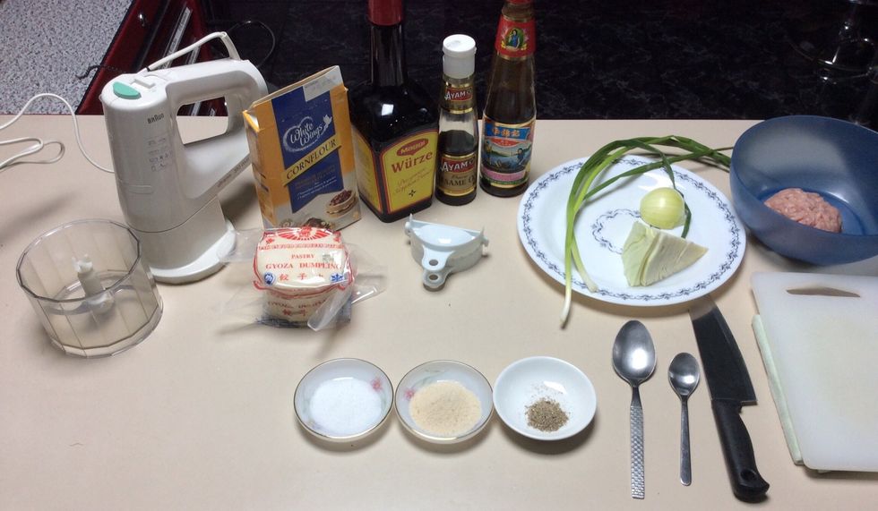 Ingredients and Tools Needed
