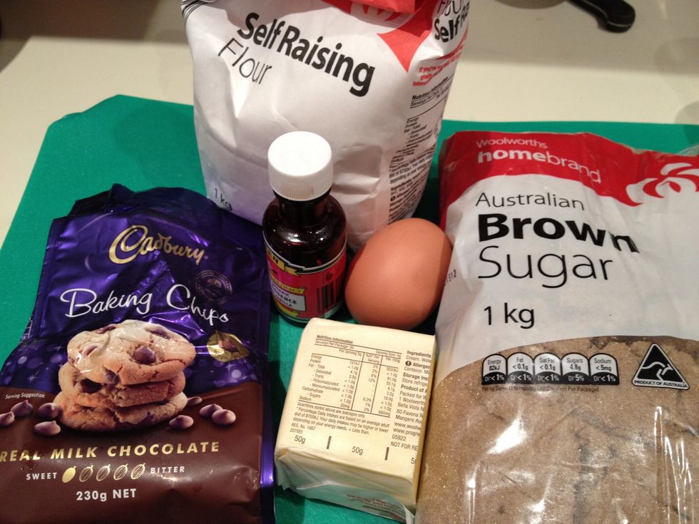 Ingredients are not brand-specific although I do love Cadbury's chocolate chips (mainly because they taste so good and I can eat a few while baking!)