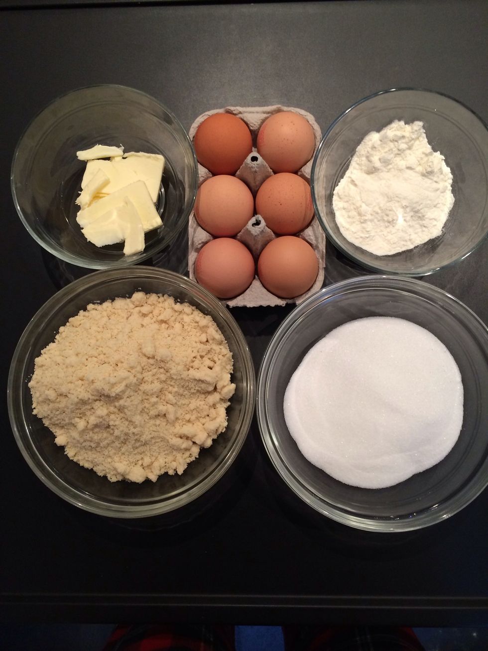 Ingredients: butter 40g, (to b melted)