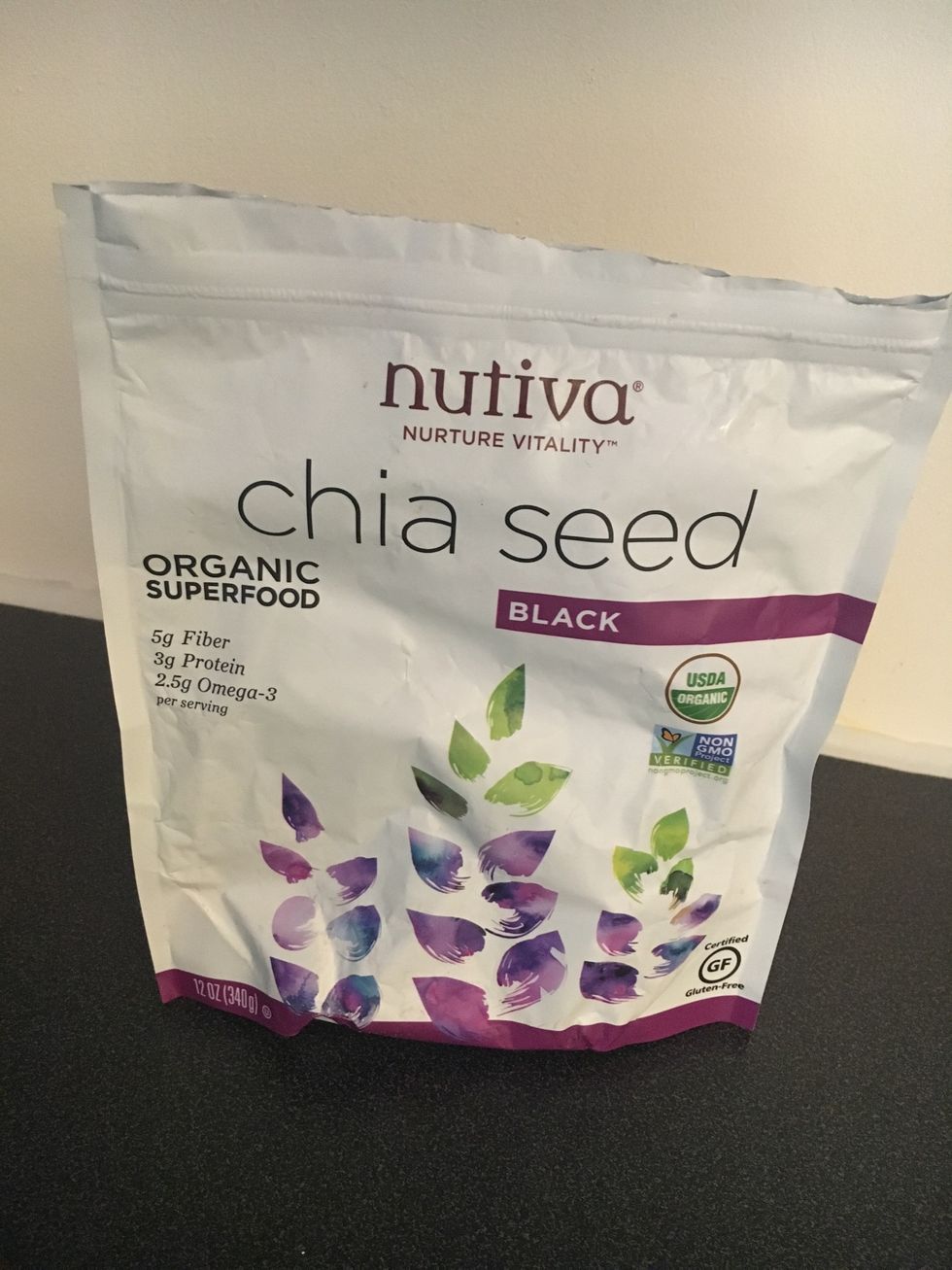 Ingredients cont.: chia seeds