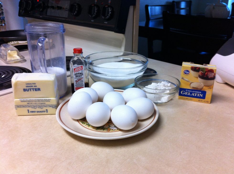 Ingredients for cream