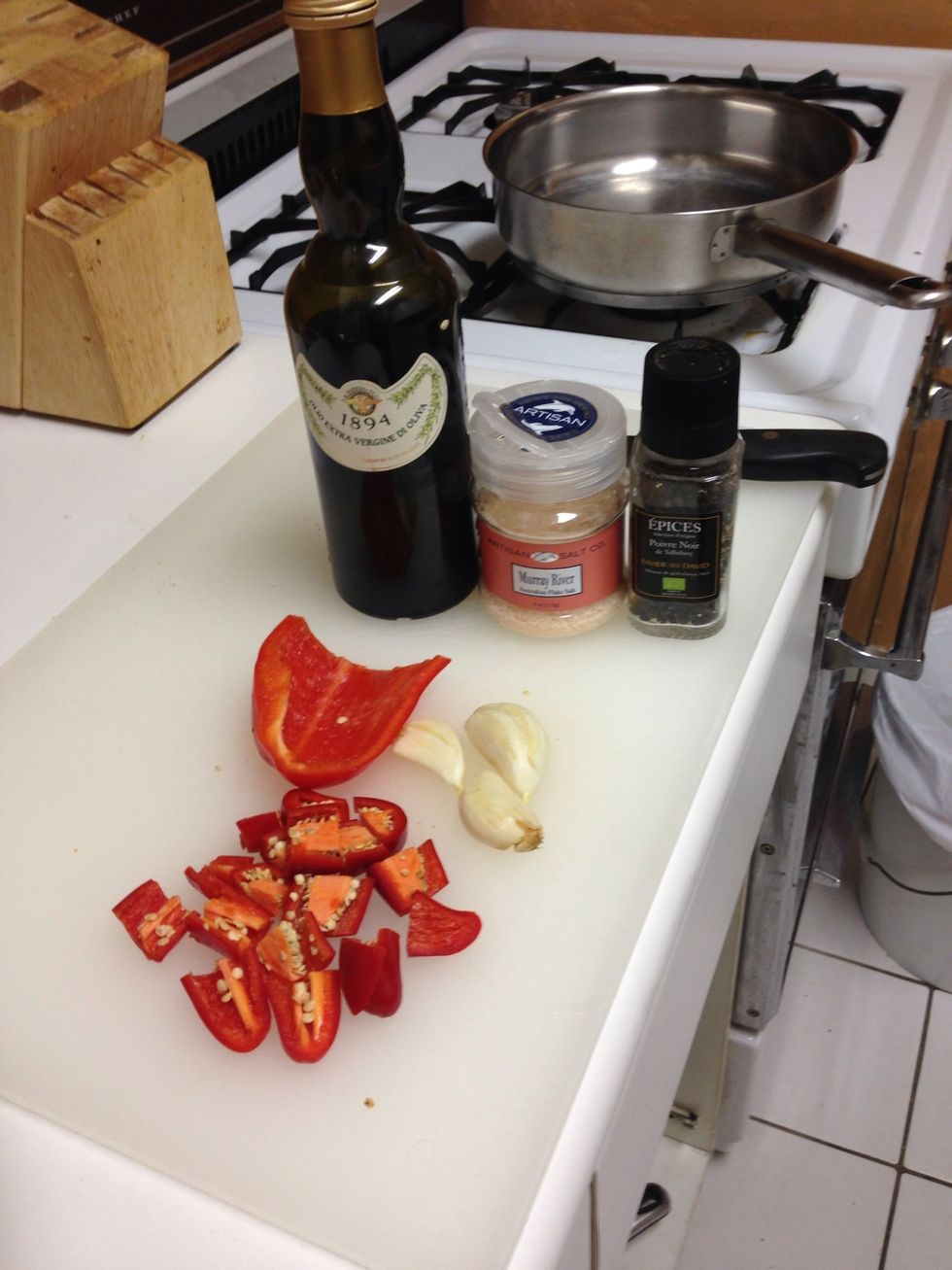 Ingredients for food processor