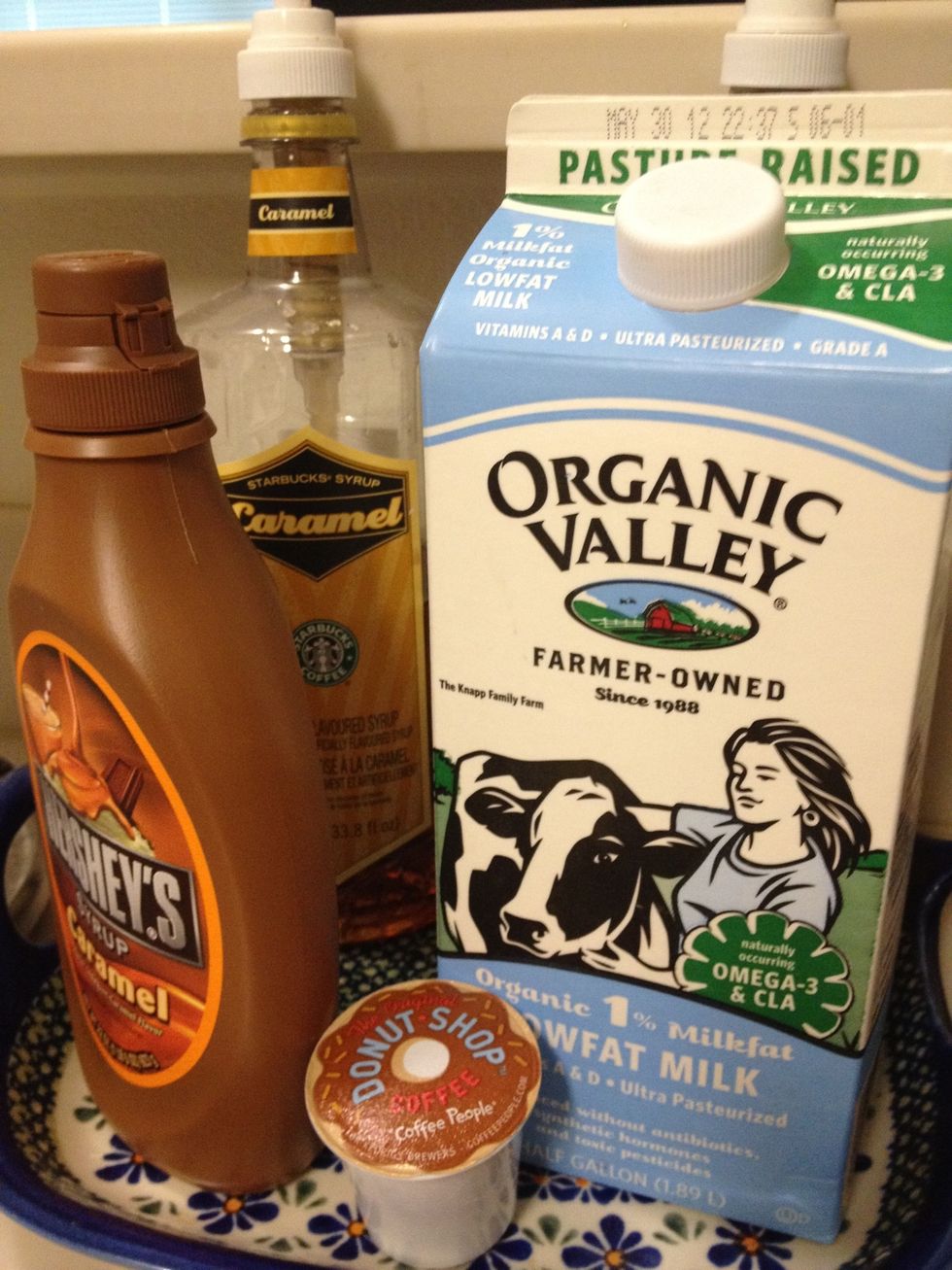 Ingredients (Keurig optional)