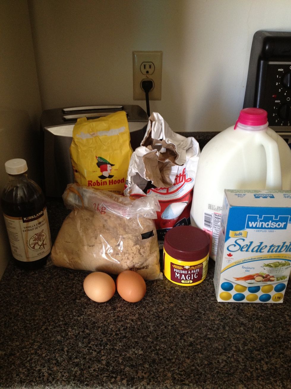 Ingredients. Simple& basic.