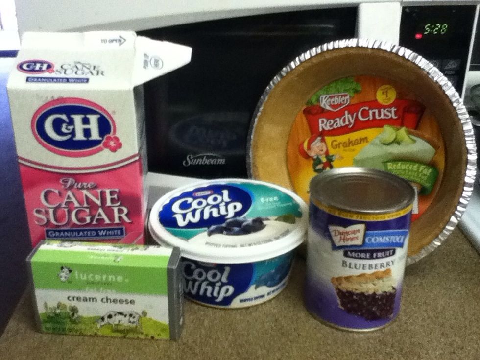 Ingredients (Sorry, I forgot putting vanilla extract here)