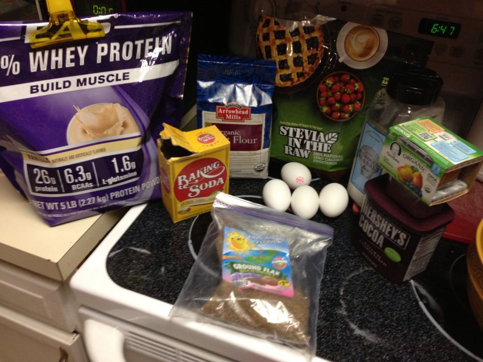 Ingredients!! Sorry some ingredients got cut off in the picture