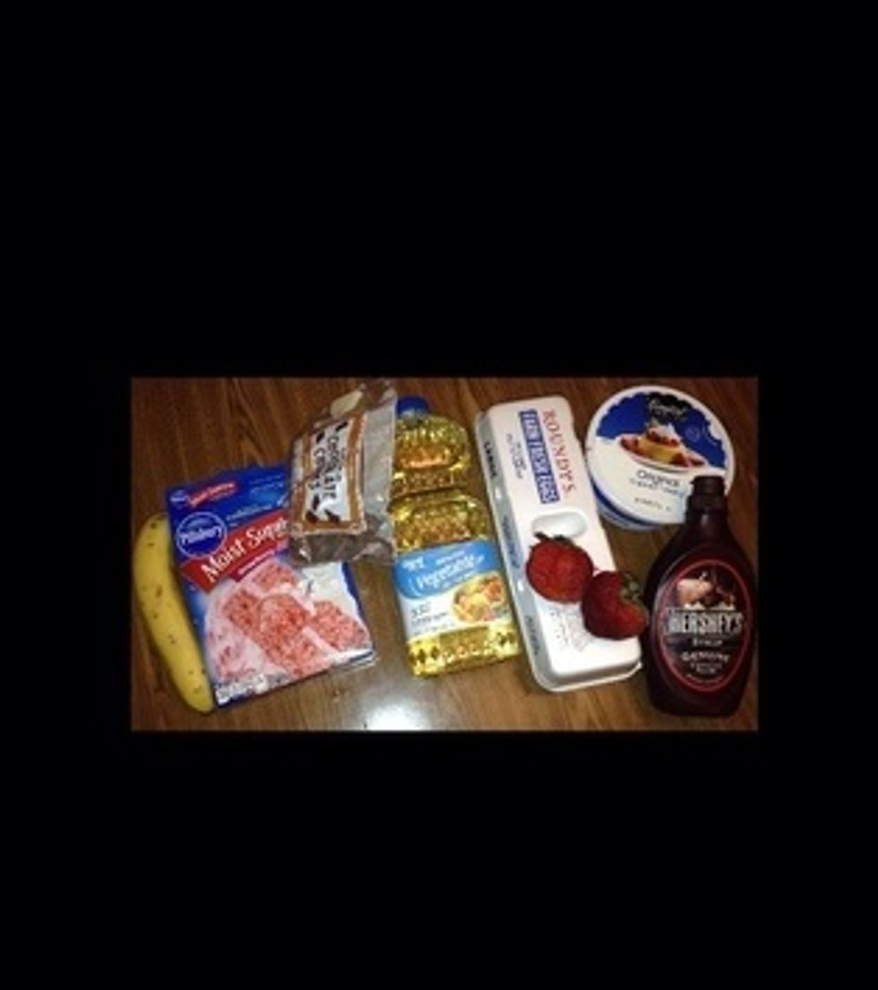 Ingredients used.
