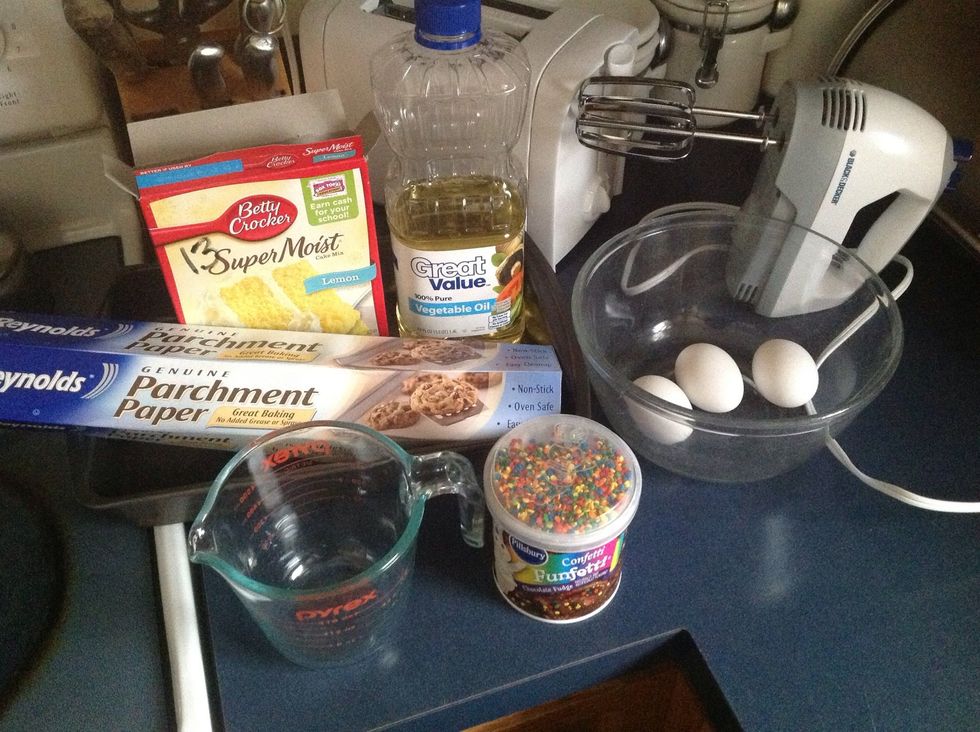 Ingredients ( you do not have to use the same brand of products).