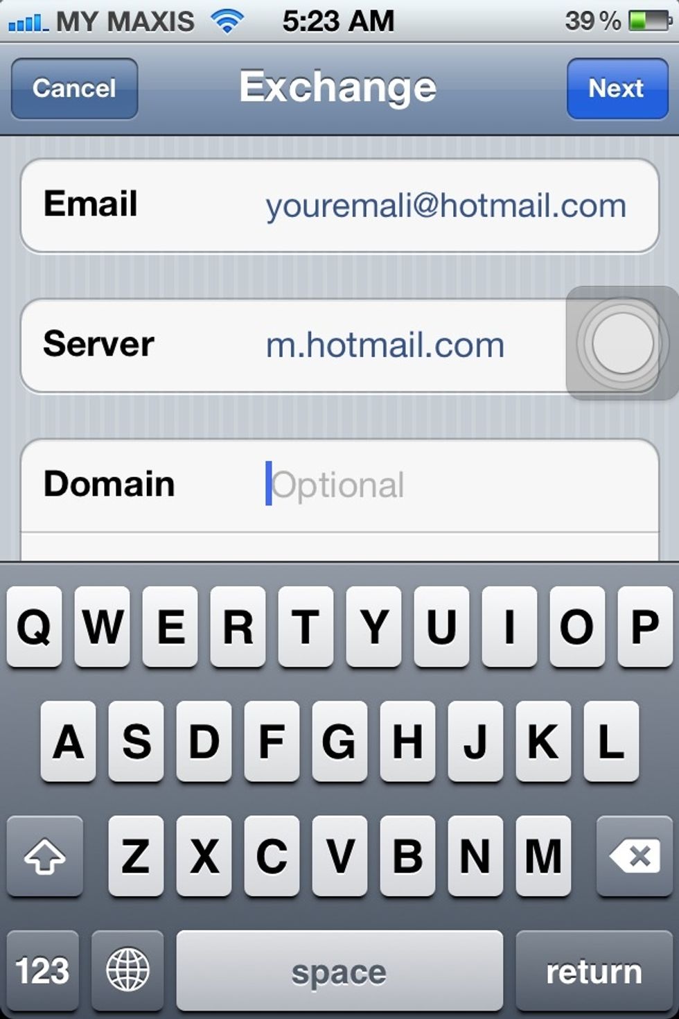 How to setup hotmail with microsoft exchange B+C Guides