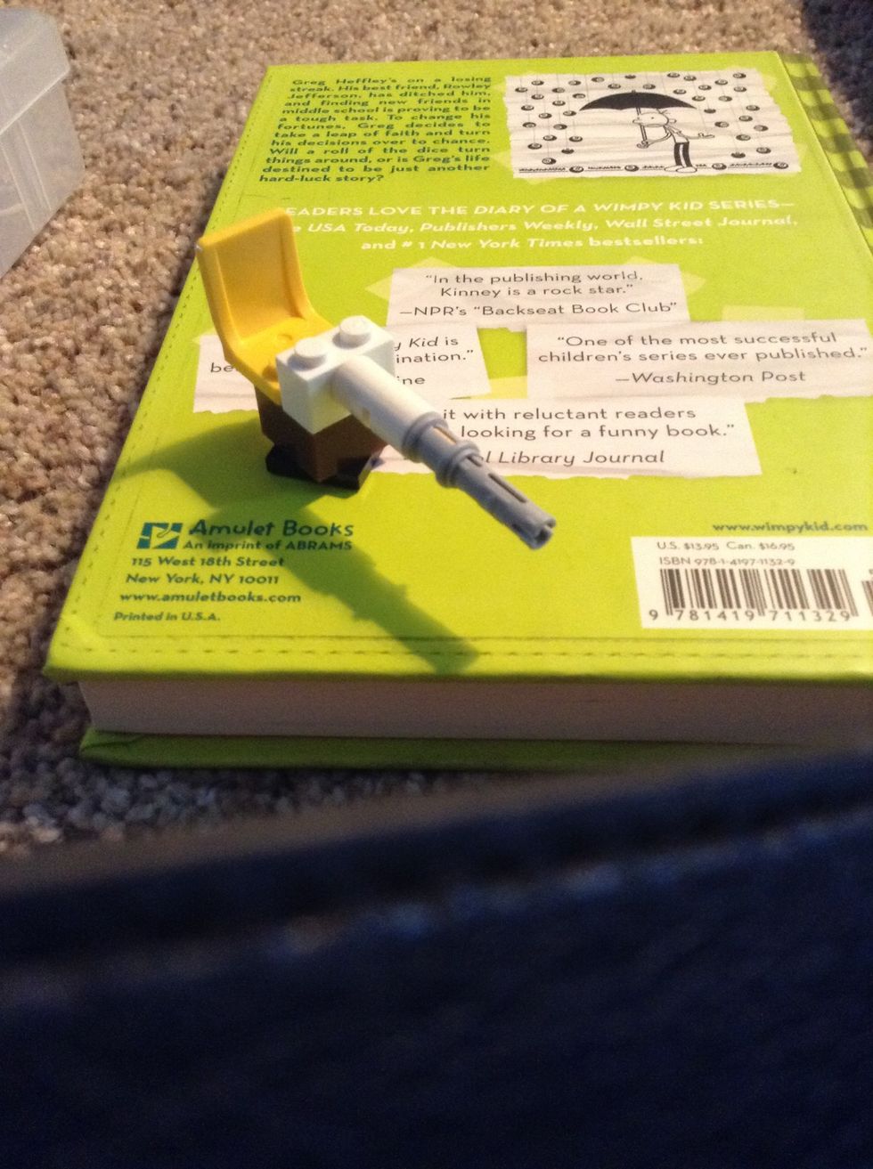 Insert them in the gun.