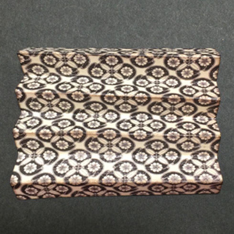 Inside of box ,fold the bellows