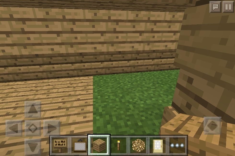 Inside secret passage