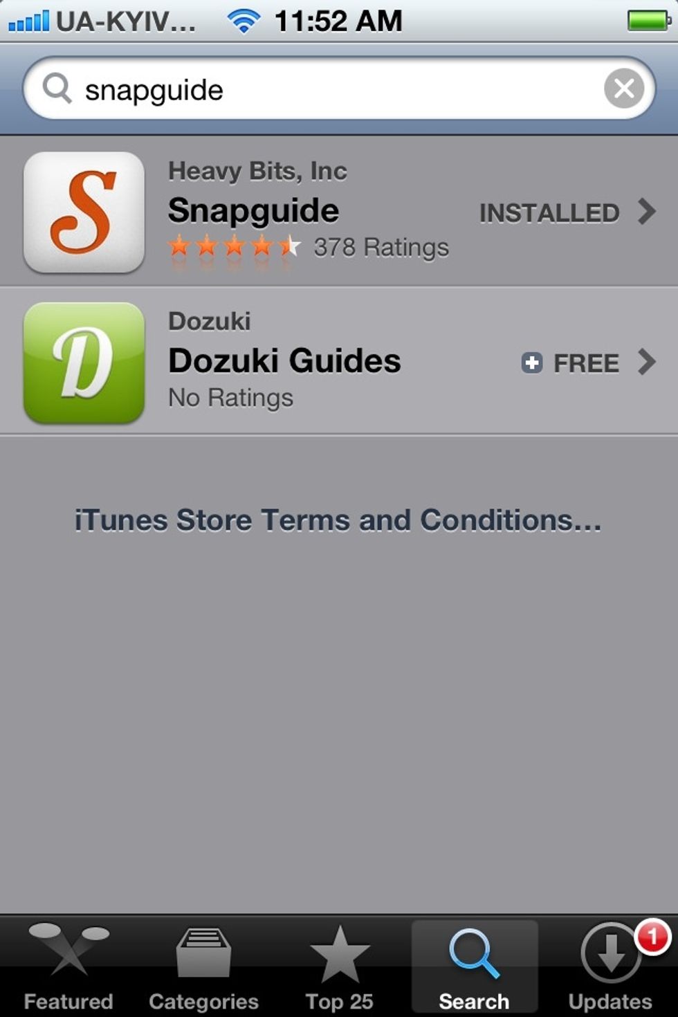 Install the app