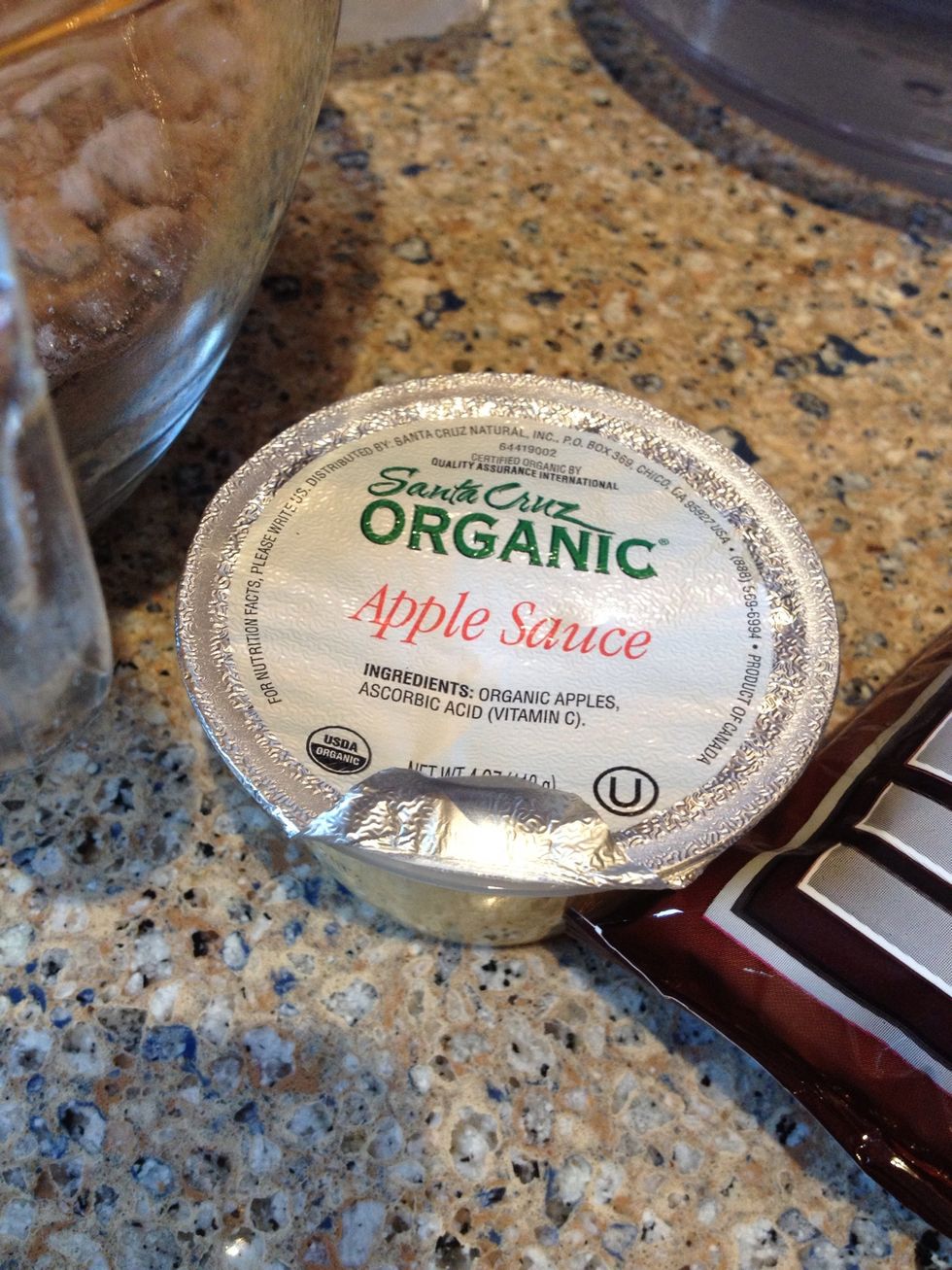 Instead of adding oil, let's make it healthier by using applesauce ;)