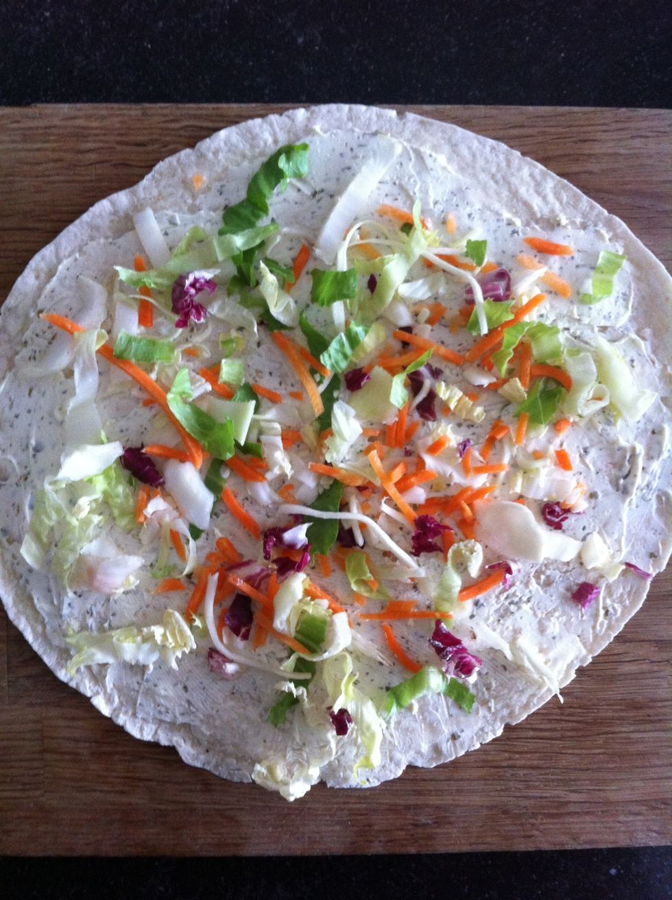 Instead of cucumber, you could also use any kind of lettuce.