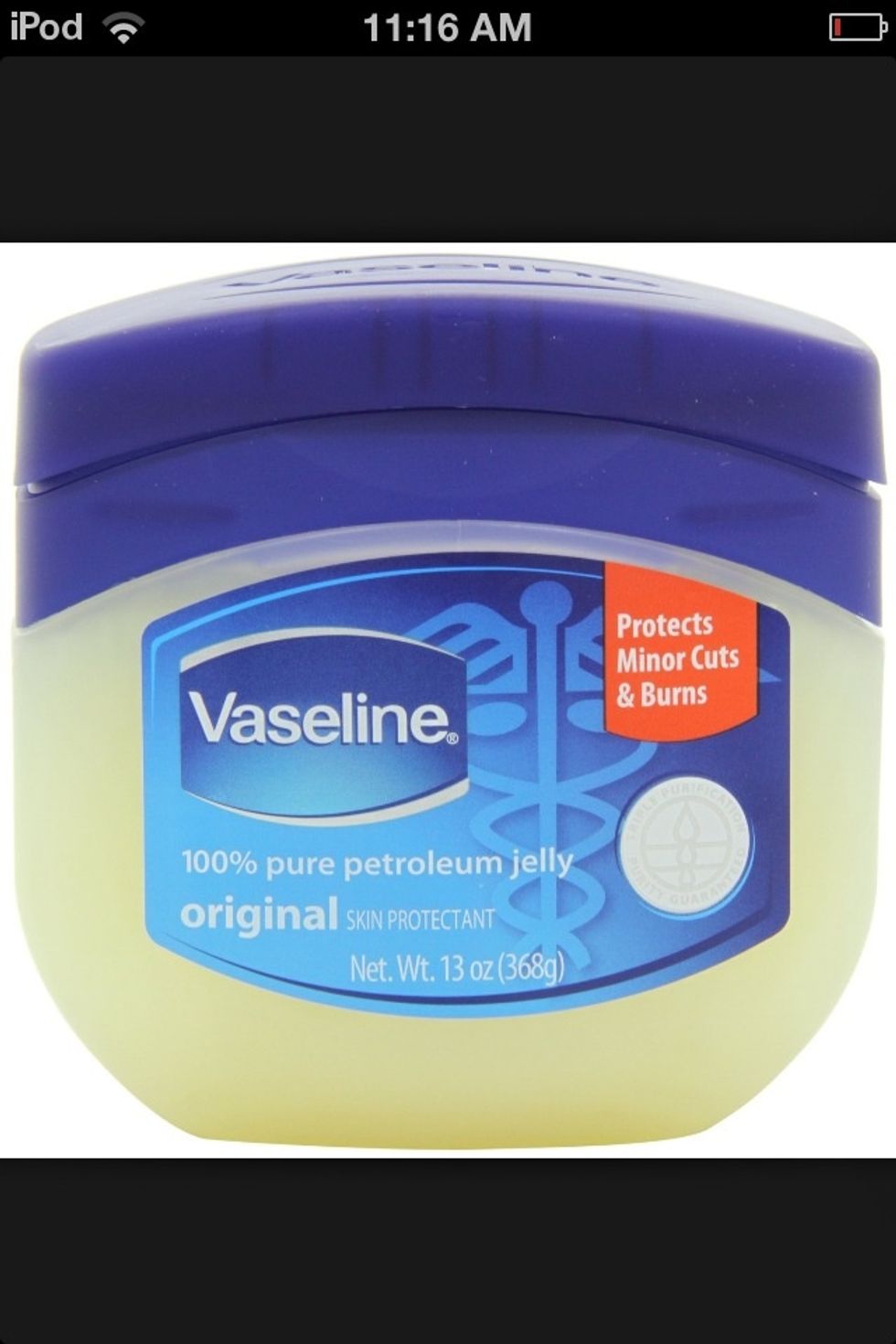 Instead of olive oil you could use vaseline but I find that olive oil works better