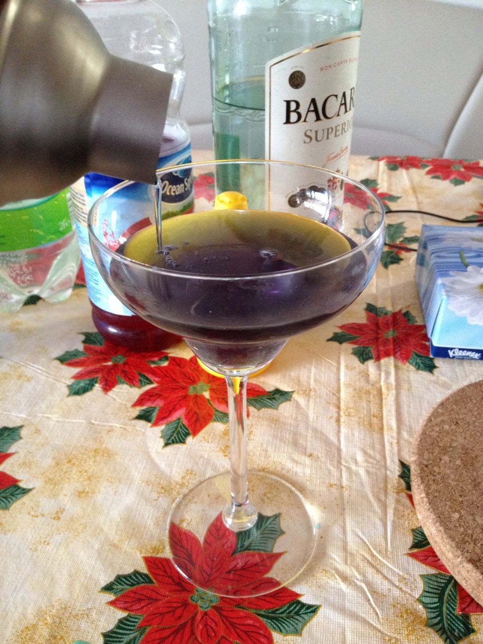 Into the glass