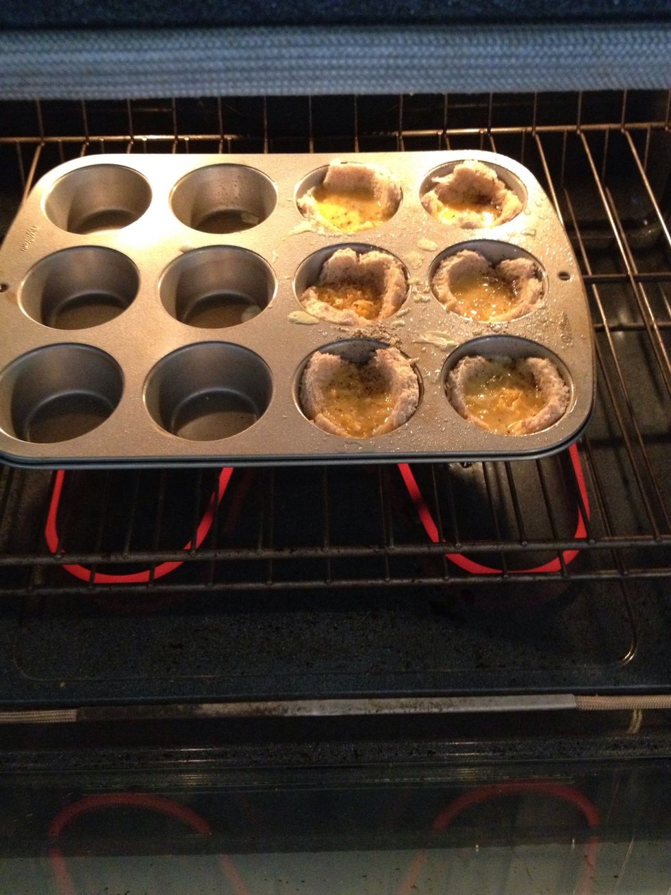 Into the oven they go! Leave them in for about 10-15 minutes depending on the oven