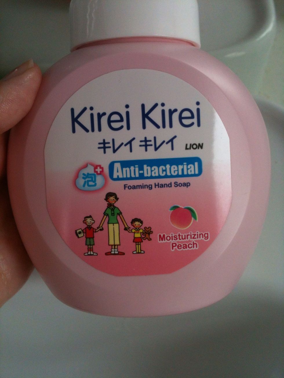 Invest in a foaming soap bottle...