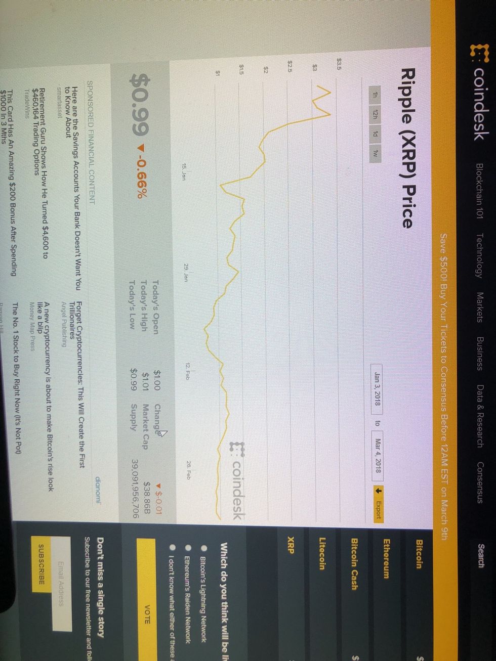 Invirta en moneda crypto.