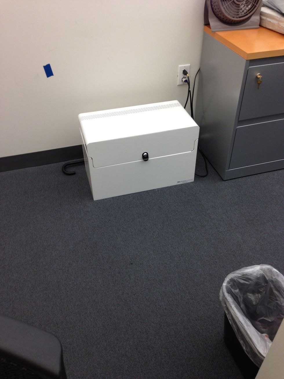 iPads are located in a locked box behind the front desk. See the separate iPad for CI guide for more details