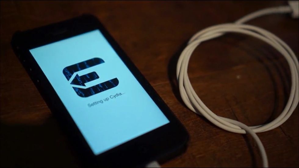 iPhone will reboot couple of times in the end. That's it.