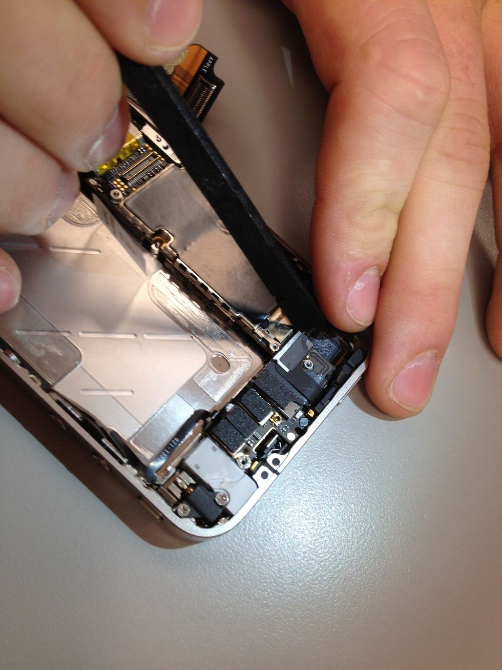 Ironically, a not so great picture of the camera being removed. A rare miss by Charles. Hopefully nobody from Alva, OK sees this, they are all so proud of him.