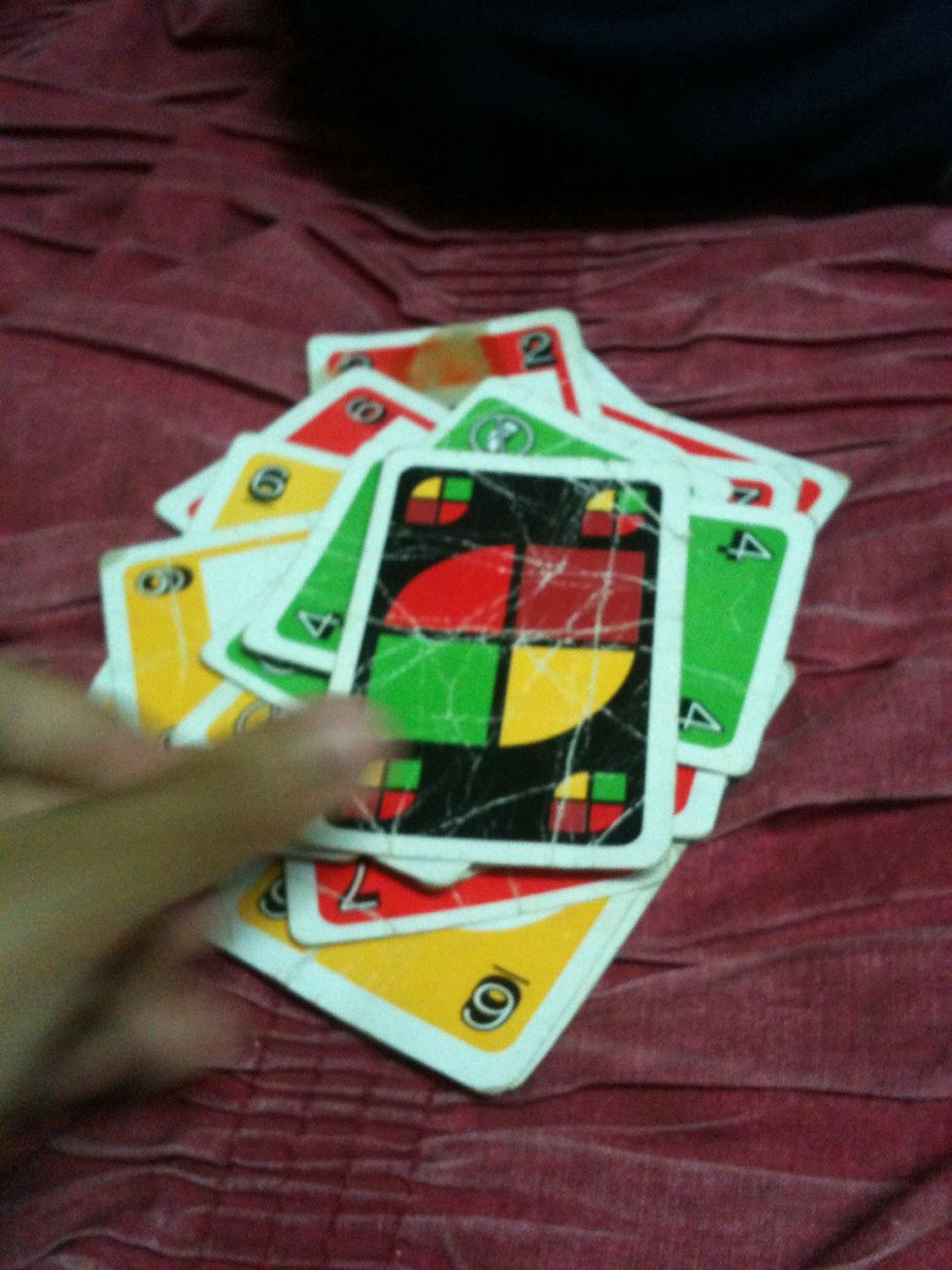 It can be placed on any card of any color or number, the player who placed this gets to choose which color