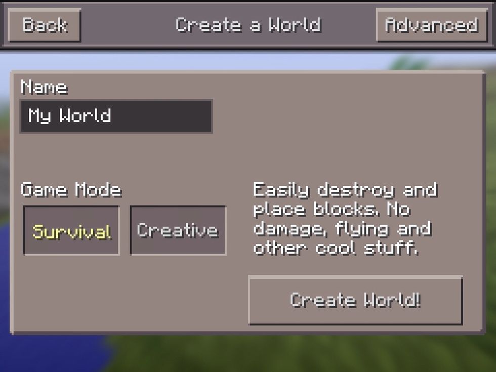 It can be survival or creative...