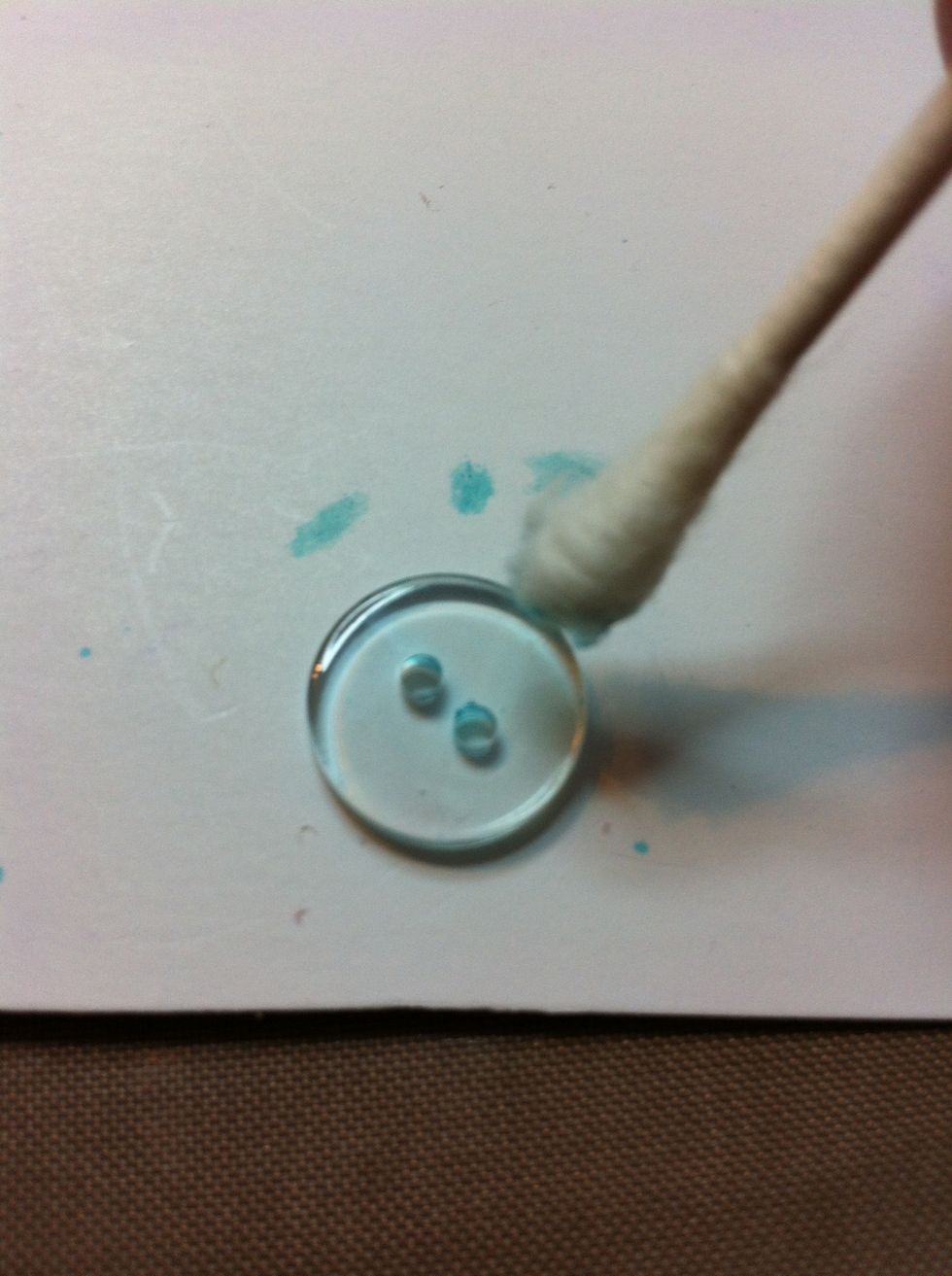 It cleaned it right off. This is useful at any point in the procedure to fix mistakes.