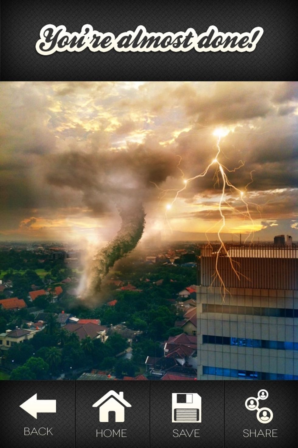 It' final proccess photo editing using WowFX before we save or publish