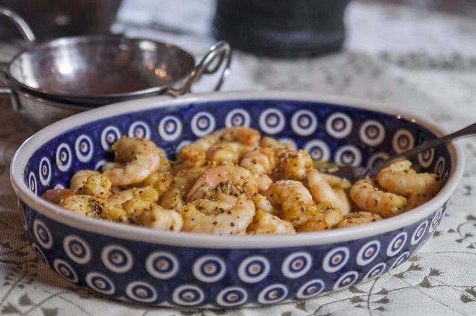 It generally doesn't get much easier than that to have something like this. This recipe serves 4 people.
