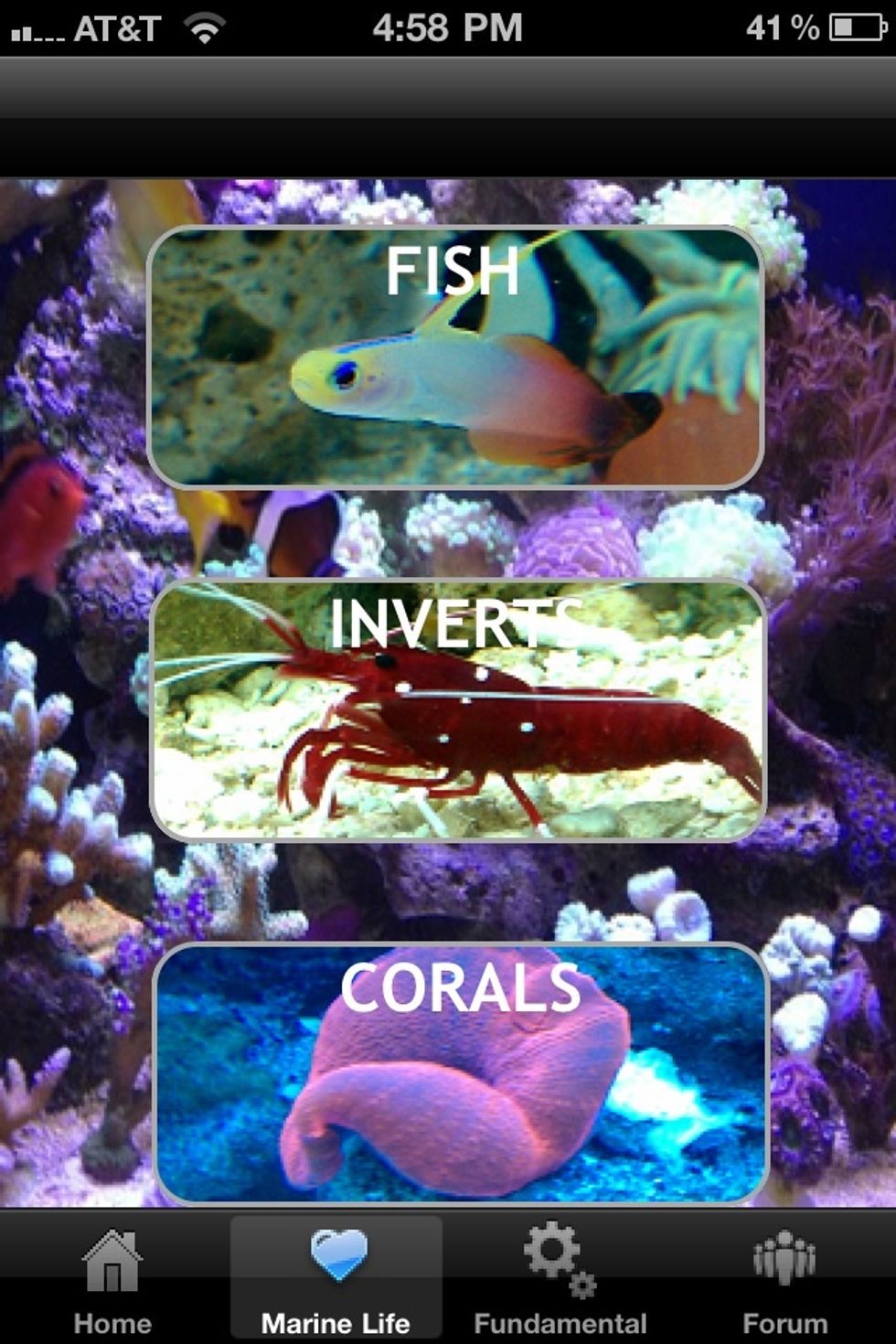 It has many information on not only fish but also inverts and corals as well.