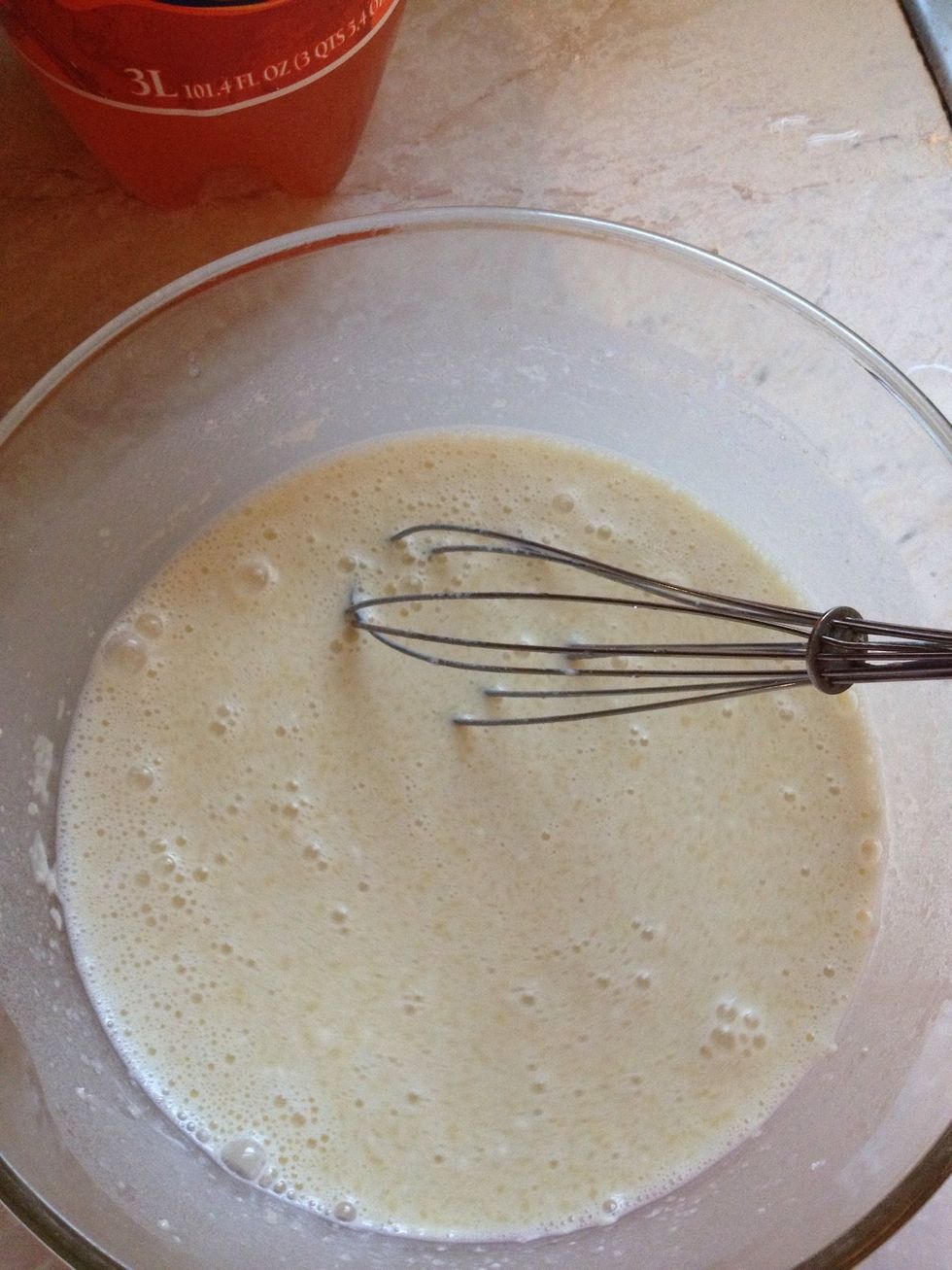 It has to be a liquid Consistency. Like so.