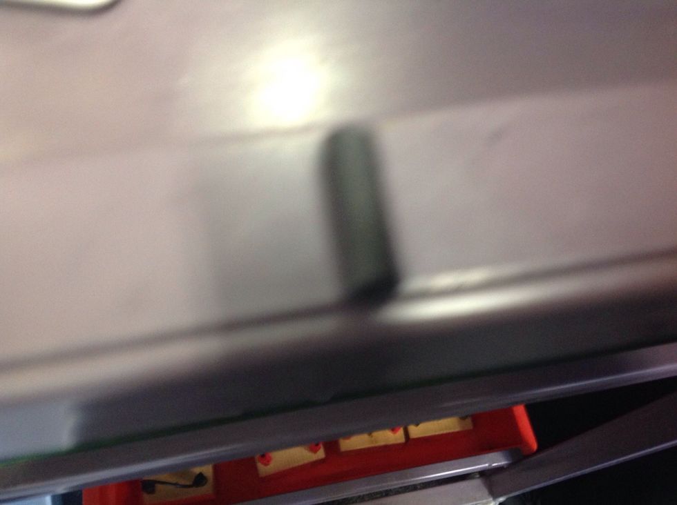 It is a non metal and comes from a pencil and it is brittle.