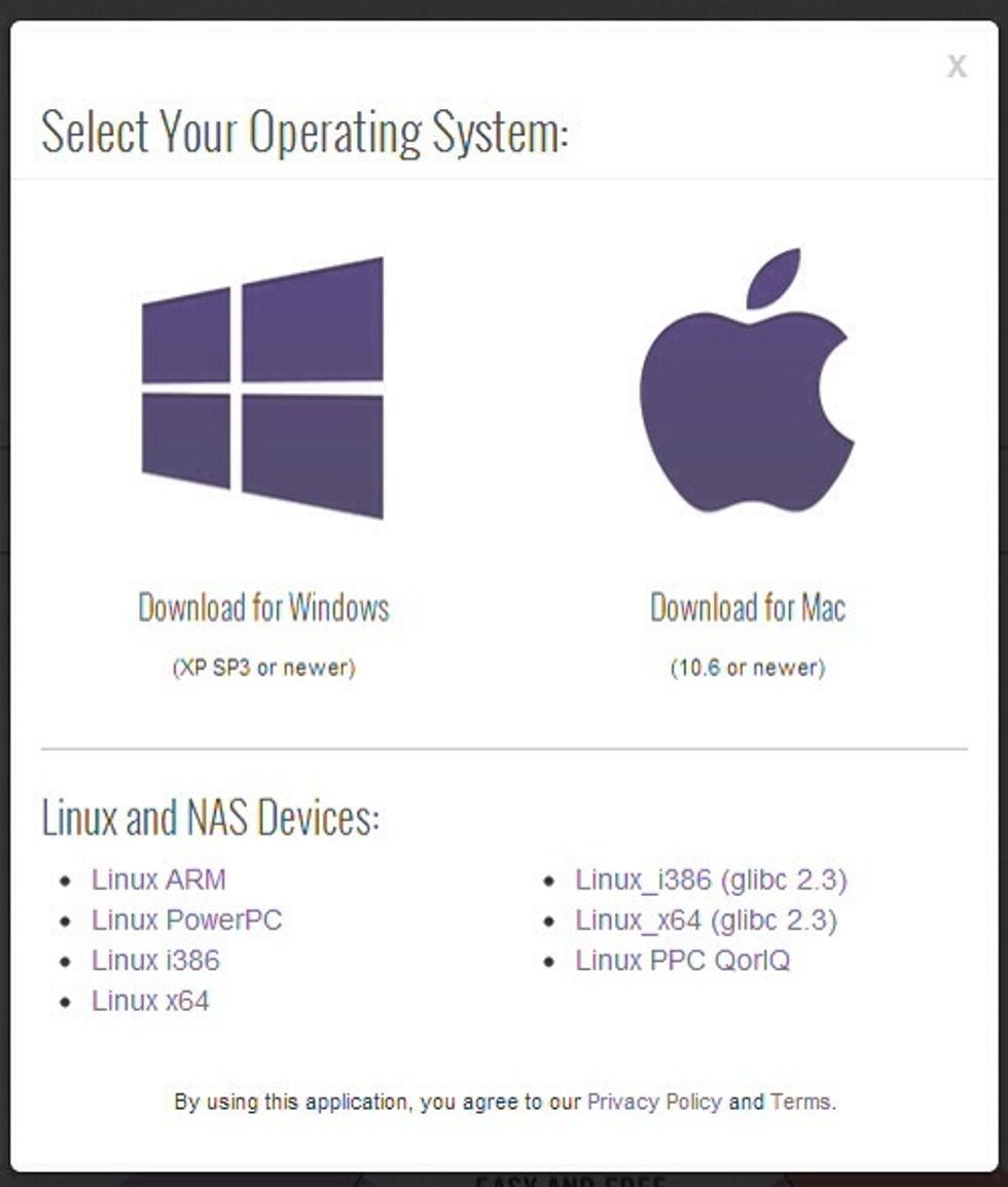It is available for Mac, Windows, Linux & N(etwork)A(ttached)S(torage) Devices