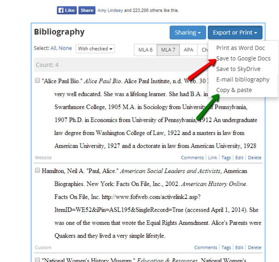 It is best if you save it to Google Drive. It will be there when you need to turn it in and you can edit it if you need to.