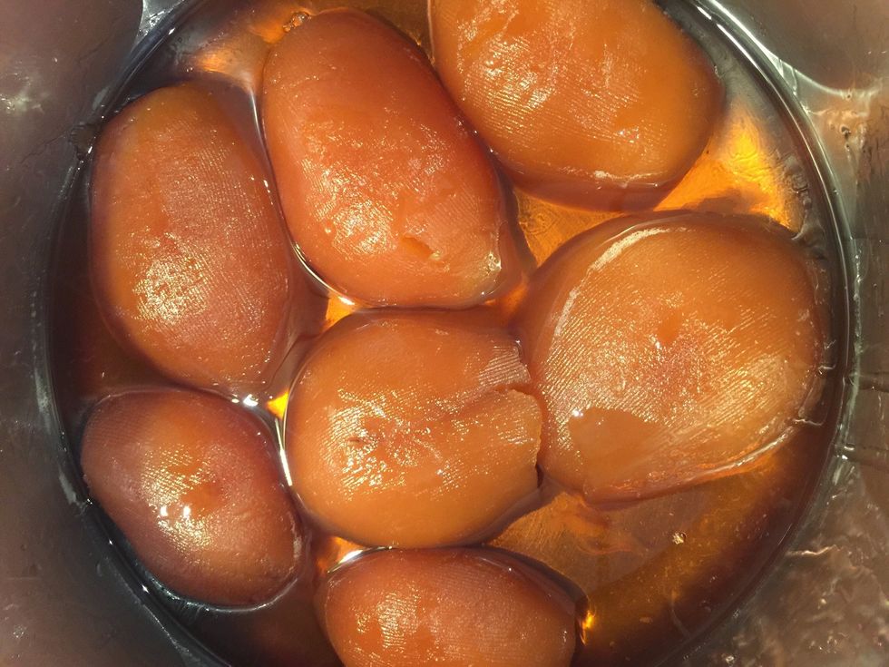 It is best kept in a tight jar in its syrup.